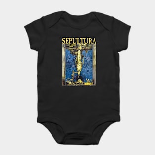 blue sepultura rocket Baby Bodysuit